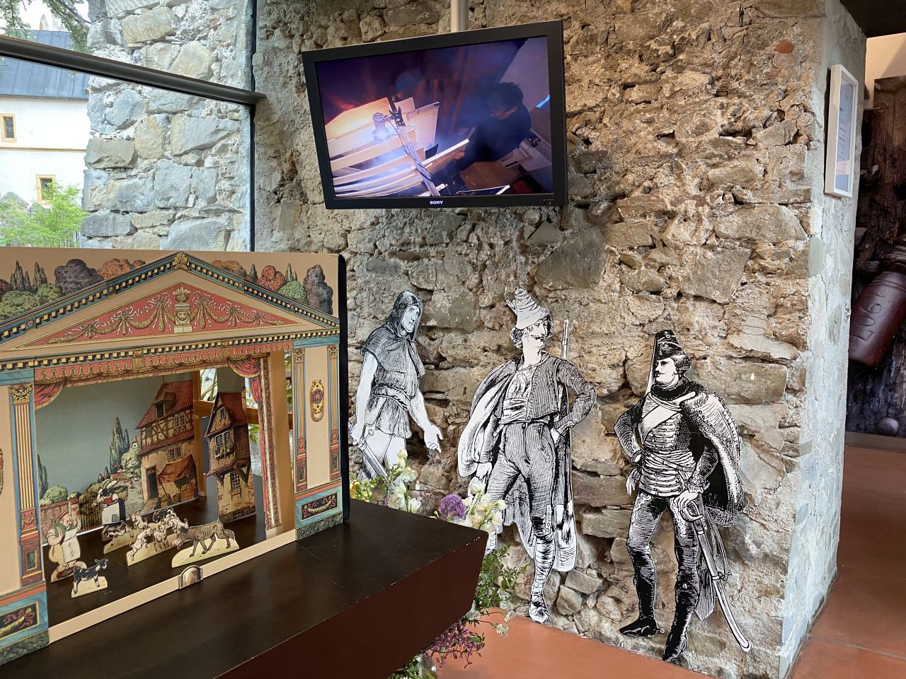 Sonderausstellung Papiertheater, Innenaufnahme